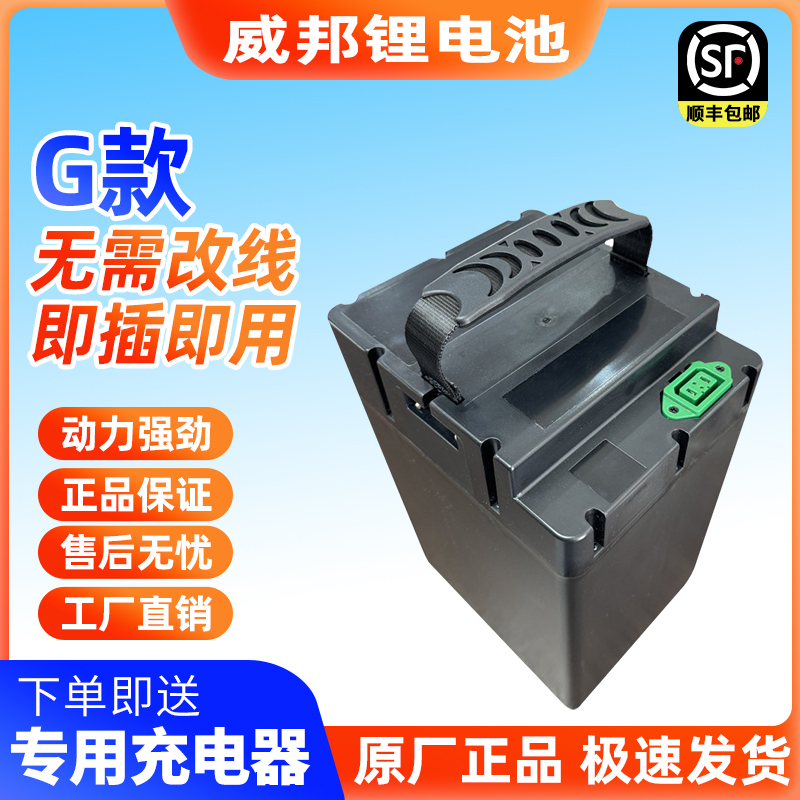 同款星恒G壳大容量30a全新厂家直销铅酸改锂电带提手保险承保