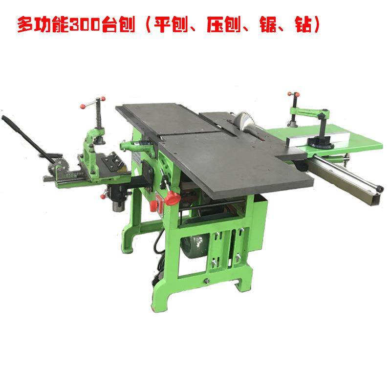 多功能300台刨压刨机床MQ343方孔钻锯刨钻多合一带推台木工刨床,五金/工具,机床,淘宝优惠券,粉丝福利购,淘宝优惠卷