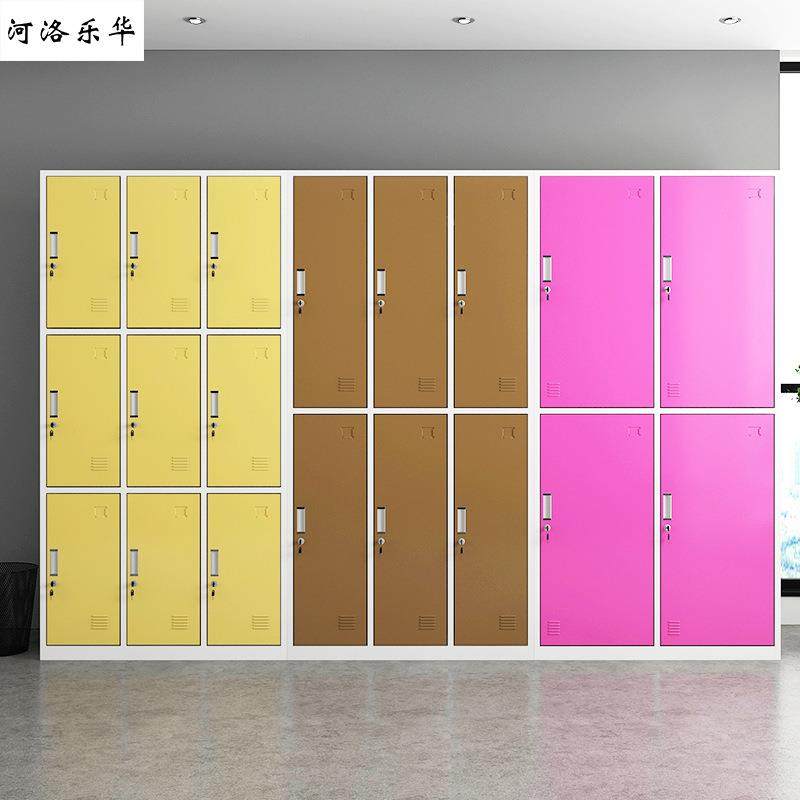 铁皮衣柜多门钢制更衣柜员工带锁柜子健身房浴室储物柜,商业/办公家具,办公储物柜,淘宝优惠券,粉丝福利购,淘宝优惠卷