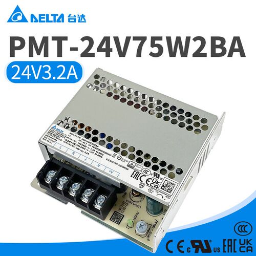 PMT-24V75W2BA台达开关电源24V3.2A原装正品76.8W台达平板电源