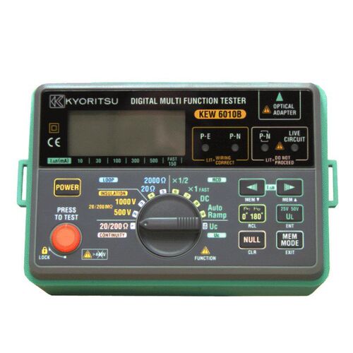 日本共立kyoritsu KEW 6010B 多功能测试仪 导通绝缘回路电阻