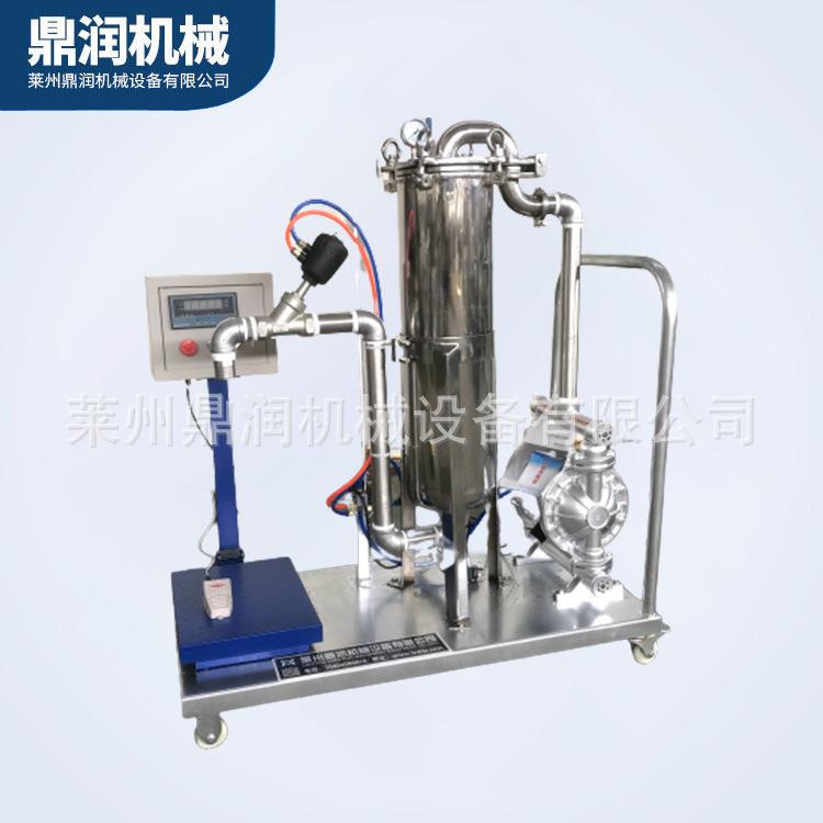 供应袋式过滤机植物油乳制品豆浆常用型不锈钢过滤机磨浆机