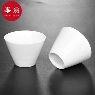 杯子 家用茶盏小茶杯品茗杯小杯会客茶杯 陶瓷 功夫茶AA1S242