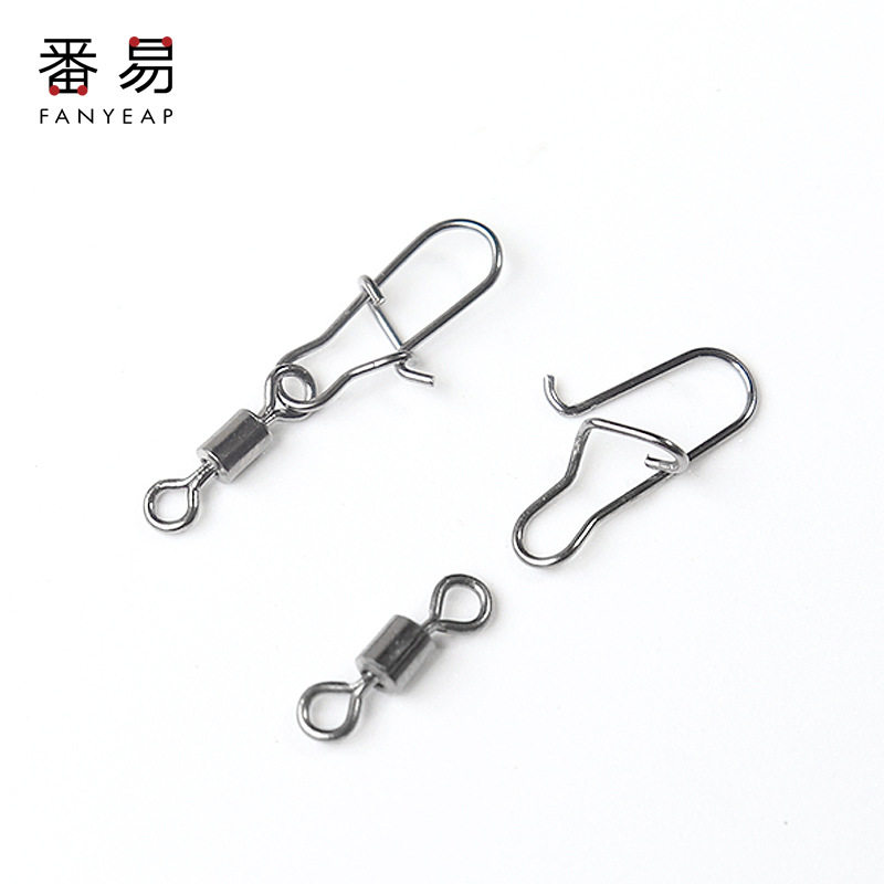 连接器/钓鱼A1vq001-八字环子母转环别针垂钓渔具快速开口配件用