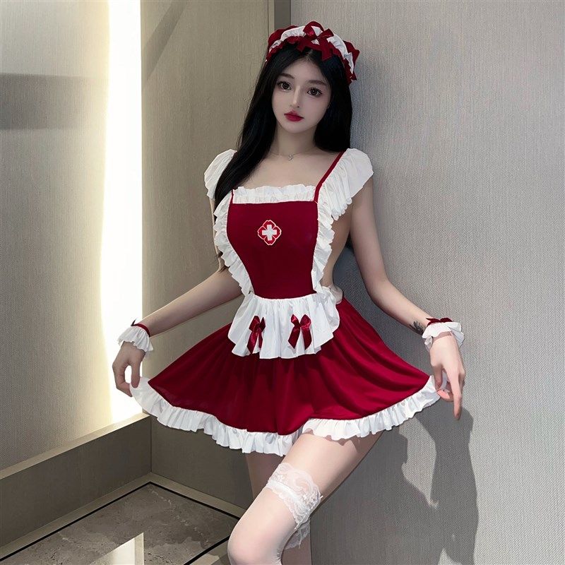 速发装感护士色服内衣佣套性仆公主角制扮演s成人m