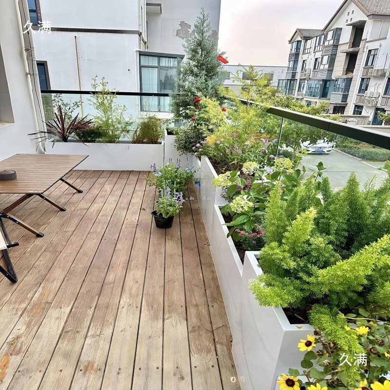 速发户外不锈钢花箱台种植箱广场商业街长方形花坛铁艺成品花槽