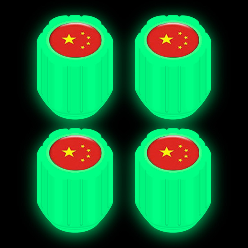 夜光轮胎气嘴帽汽车轮胎气门嘴帽气门芯/气门芯套
