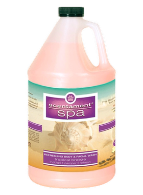 Best Shot热带微风宠物沐浴露 适合猫狗用 美国原装进口大桶3.8升