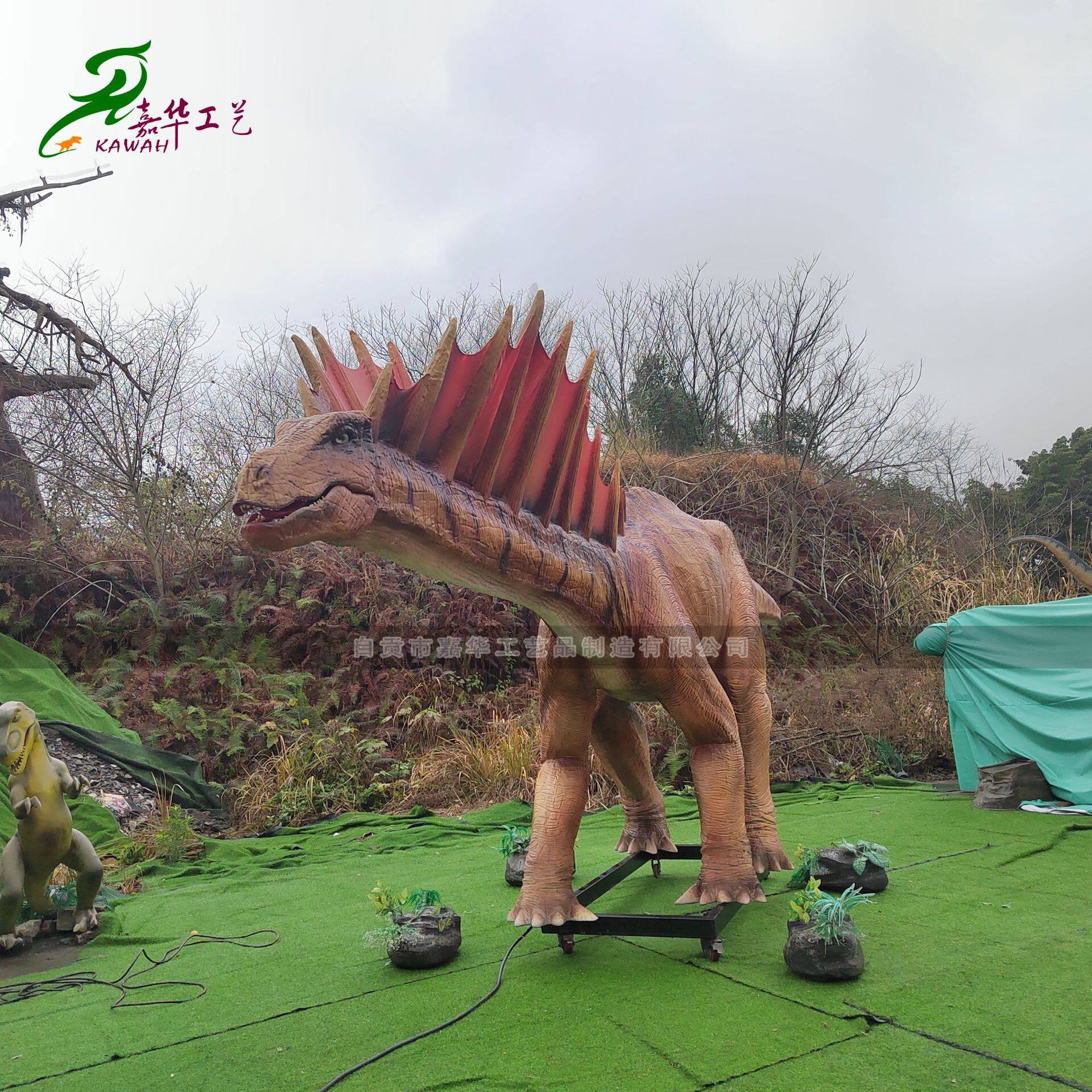 仿真恐龙大型电动阿马加龙模型博物馆公园展览摆件大量促销