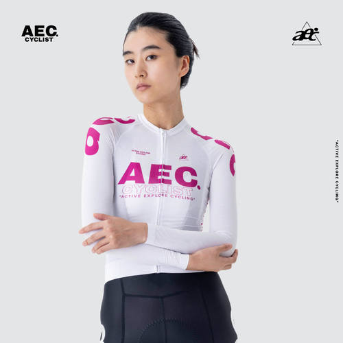 aec骑行服春夏长袖男女款风驰 公路自行车上衣耐磨速干 干吸湿排
