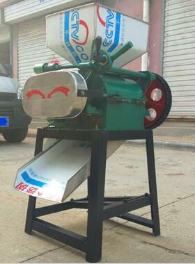 电动燕麦片机农作 物粮食挤扁机压 两KWZ相型电小花椒高粱籽破碎