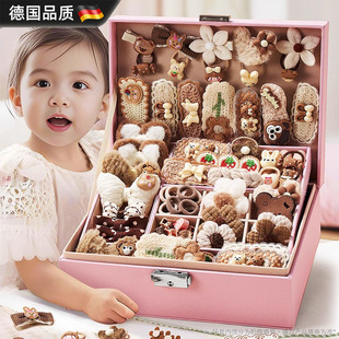 德国小女孩发夹首饰礼盒套装 女生十岁六一儿童节礼物生日玩具头饰