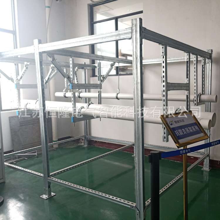 供应组合式成品抗震支架通风排水管道抗震支架热镀锌抗震支架