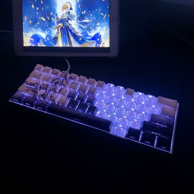 Saber2.0键帽侧刻个性创意高颜值透光ace68 x87 a75 jet75 atkrs6