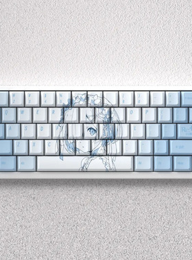 文绍蕾姆正刻键帽个性徽章原厂高度PBT阿姆Woolyester 高颜值