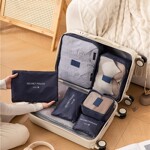 旅行包6件套牛津收纳包内衣文胸整理袋鞋收纳袋六件套
