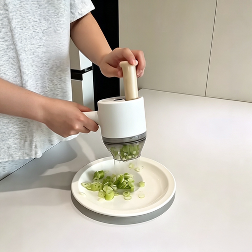 【多功能切菜神器】电动切菜器家用厨房无线搅拌器切葱蒜片料理机