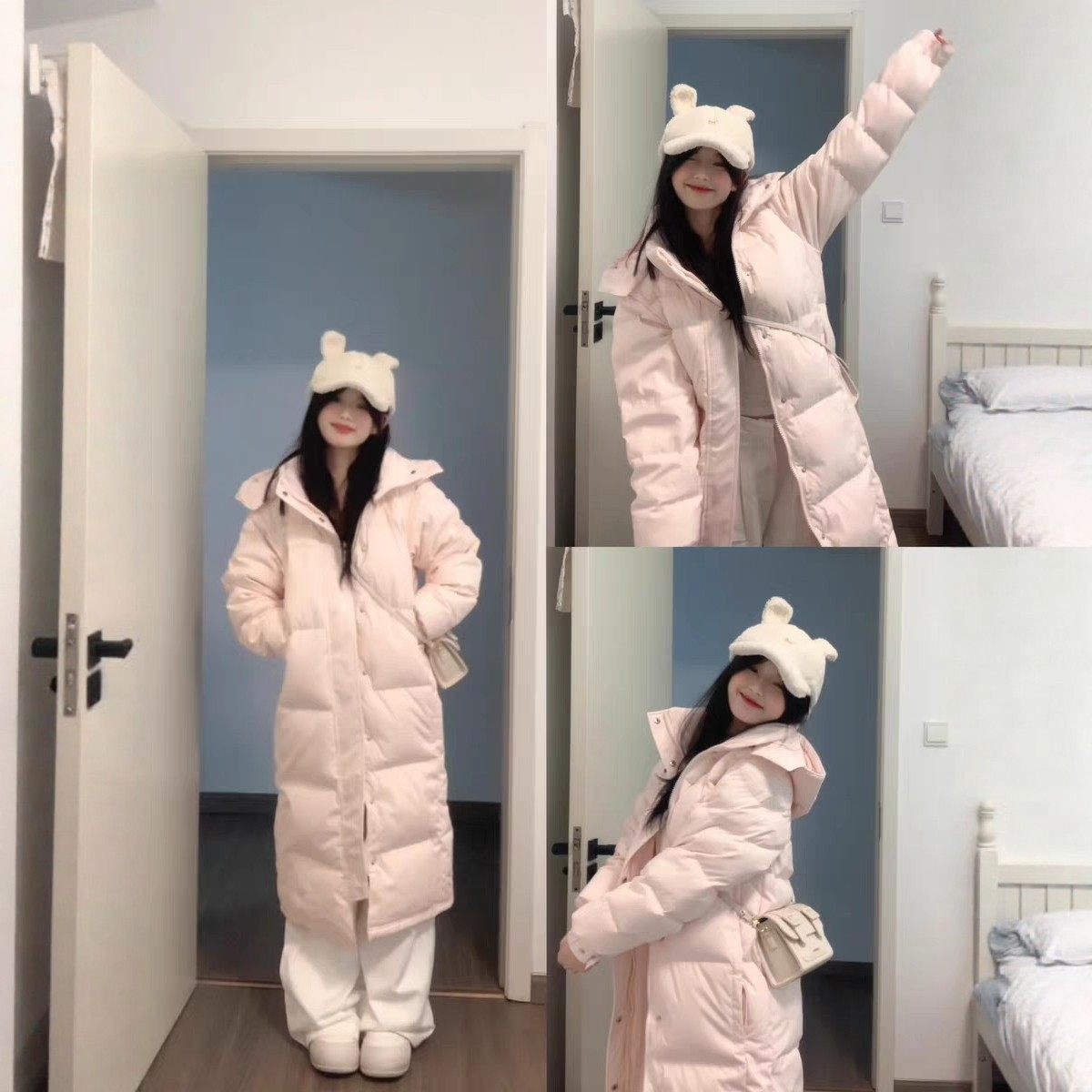 中戏羽绒棉服女冬季2025年新款长款过膝加厚艺考学生棉衣棉袄外套,个性定制/设计服务/DIY,棉服工装,淘宝优惠券,粉丝福利购,淘宝优惠卷