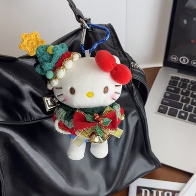 kitty挂件KT猫娃衣玩偶帽子头套