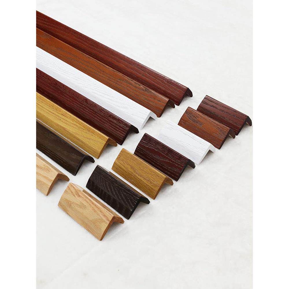 玲杰纯实木护角护墙角红橡木护角线阳角防撞条木保护条护角条窄边