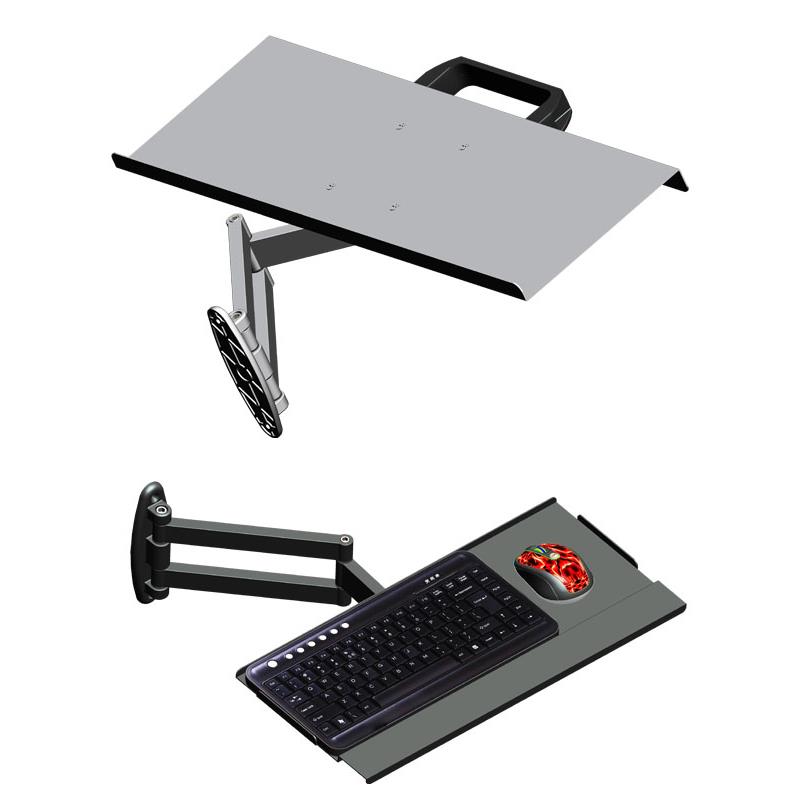 S101B 键盘鼠标支架 电脑键盘鼠标托架壁挂式键盘挂架