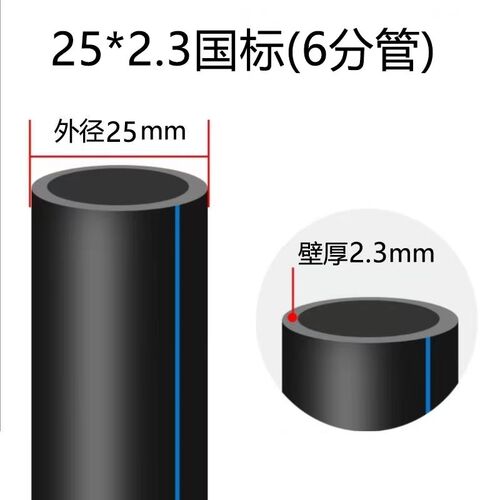 PE给水管110 90 160排水管110pe管热熔灌溉穿线管200饮用自来水管