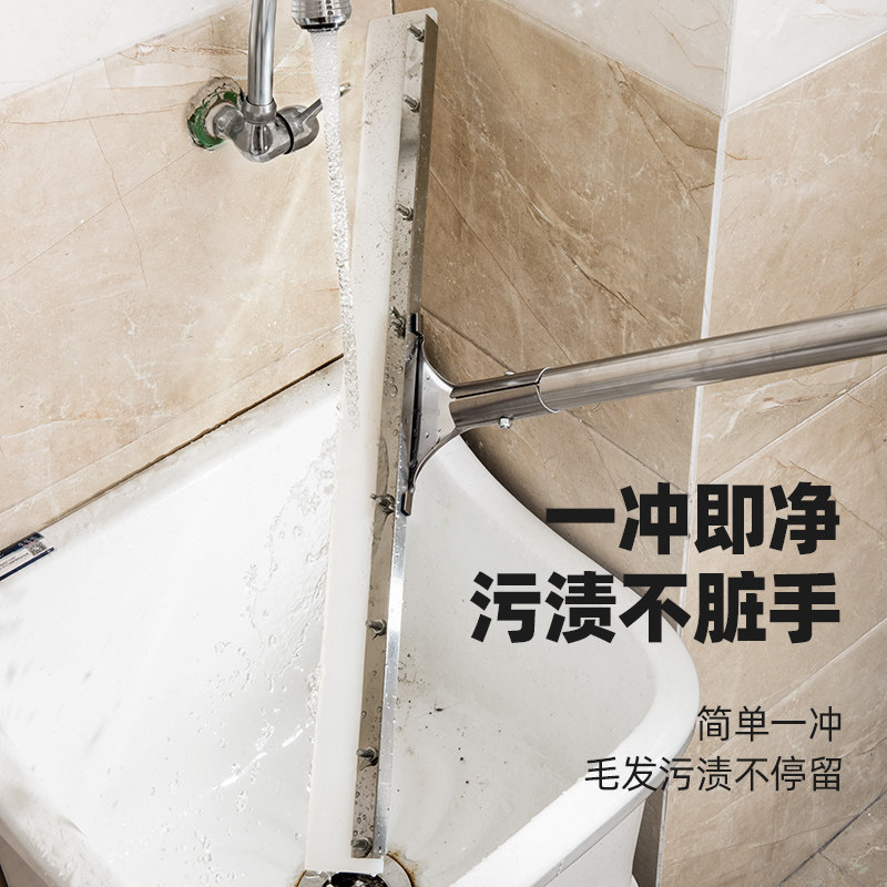 热销刮水拖把刮水器地面刮板酒店地板家用扫水挂水推大号硅胶地刮图片
