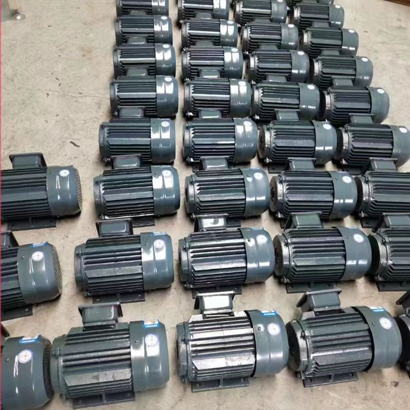 铜线三相电动机千瓦2.2/3/4/5.5/7A.5/4kw八级8/六6极380V低速60h