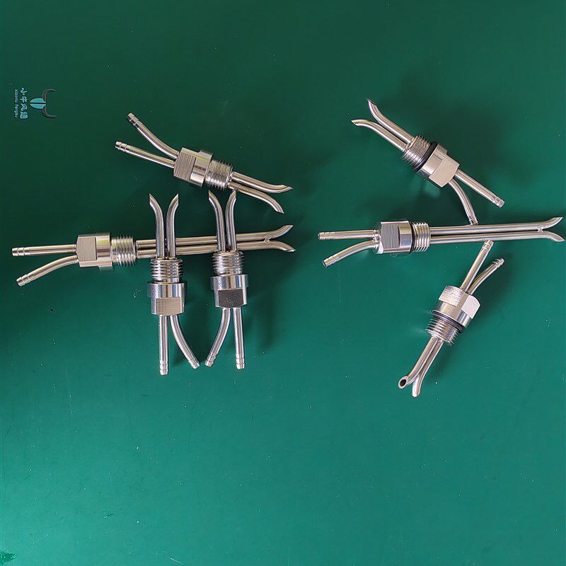 G1/2皮托管短螺纹探杆风速仪探杆压差表探头304材质G3/8螺纹316L