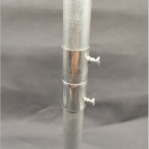 热卖20mm内径四分管接头20不锈钢配件镀锌管卡扣20管扣件暖棚卡子