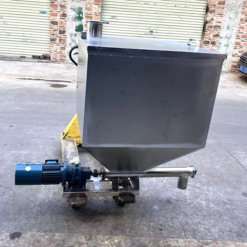 螺旋输送机粉末颗粒绞龙提升机自动搅拌叶送料喂料机不锈钢上料机