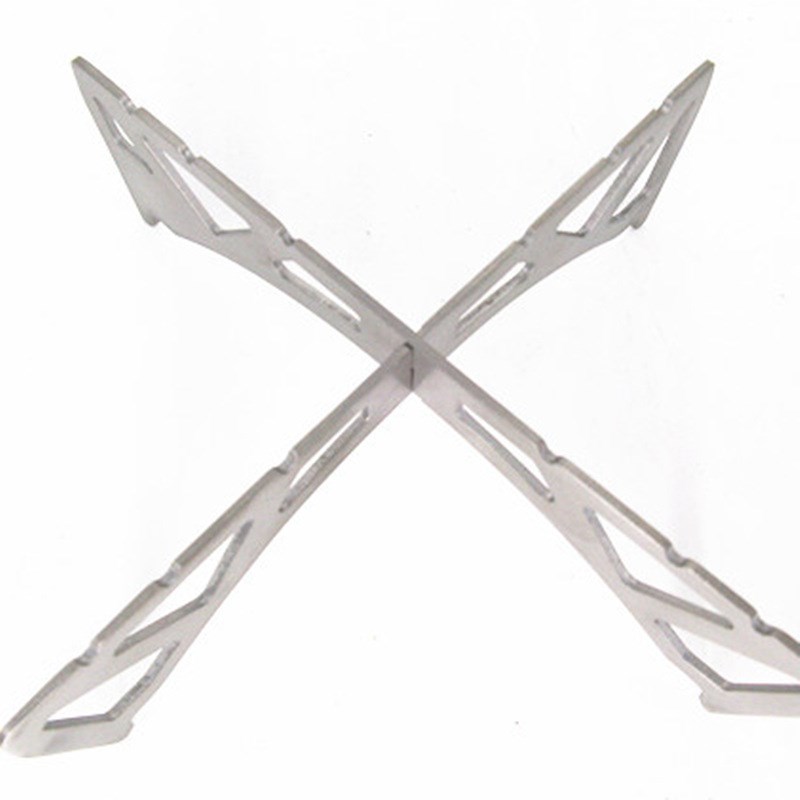 户外纯钛反应堆支架两片组合MSR ReactorStove酒精炉支架炉具配件