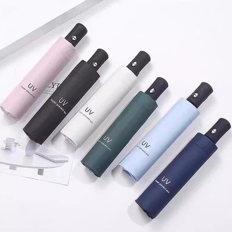 全自动雨伞女男晴雨两用加固防晒防紫外线ins折叠太阳伞学生韩版