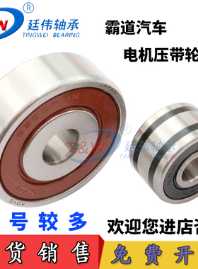 发电机压带轮进口KOYO轴承6302RMX 10.2*42*13   B17-99D17Z*52*1