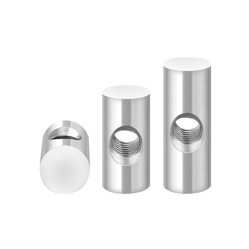 304不锈钢圆柱销打横孔预埋连接字鎚子螺母异性锤母螺丝M6M8