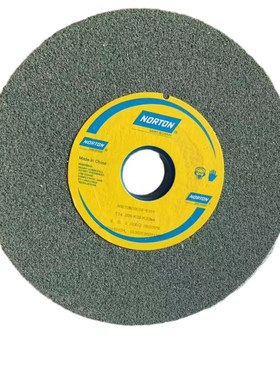 诺顿618磨床砂轮38C80K205*12z.7手摇绿碳化硅砂轮180*12.7*31.75