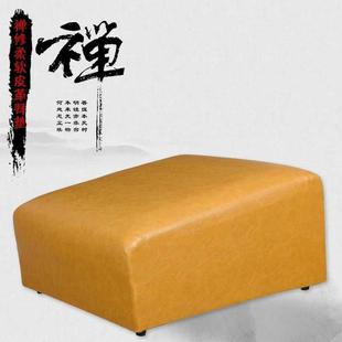 纯色拜垫拜凳垫寺庙拜墩跪垫磕头长款 新款 凳子蒲团家用客厅跪拜凳