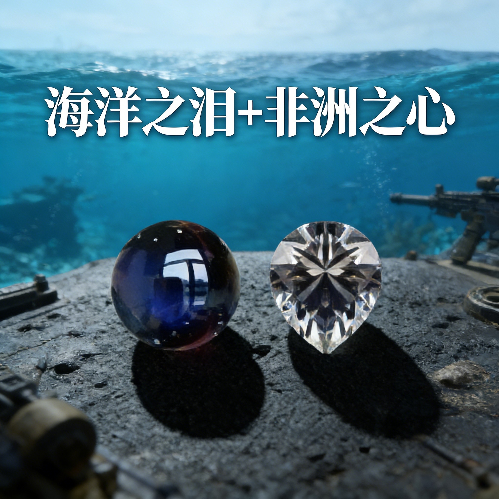 三角洲游戏周边海洋之泪非洲之心水晶球珍藏版收藏礼盒周边摆件图片