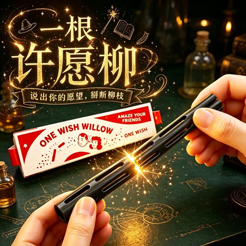 许愿柳电影obsession周边ONE WISH WILLOW一愿柳条3d打印玩具魔法