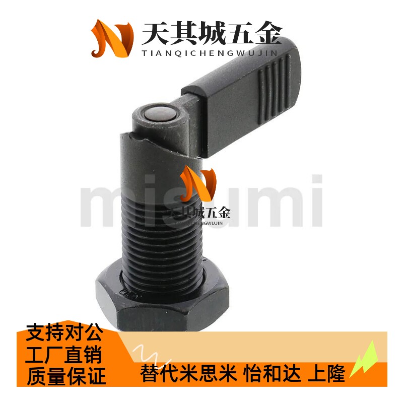 旋钮柱塞L型细牙螺纹把手型分度销弹簧定位销SPXVBK PXVB PXVBK