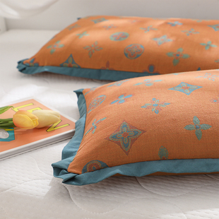 全棉荞麦皮壳枕头护家用一对男士 速发欧式 硬枕芯成人高整头