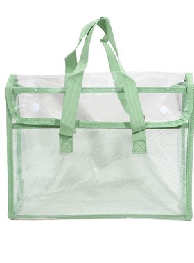 Exam transparent file bag hand-held book bag test paper stor