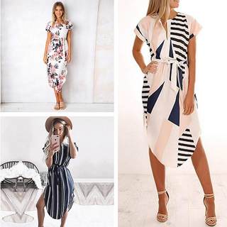 plus size dresses ladies casual summer beach dress for women