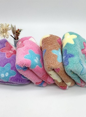 Double layered hammock with fleece suspended nest coral flee