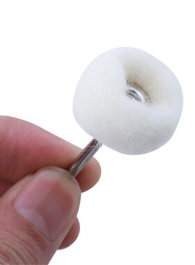 Simple and compact white handle wool wheel electric grinder