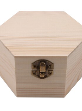 Spring Wooden Hexagonal Multilateral Gift Packaging Box Hexa