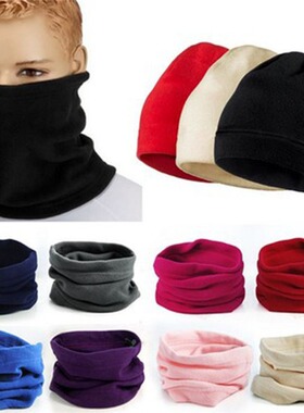 2019 Street Inner Fleece Thickened Anti Cold Warm Neck Hoods