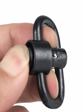Simple black tactical shoulder strap buckle metal buckle rot