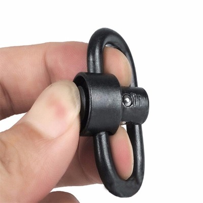 简约黑色战术背带扣环金属扣旋转