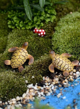 Micro landscape decorations turtles turtles fish tanks resin